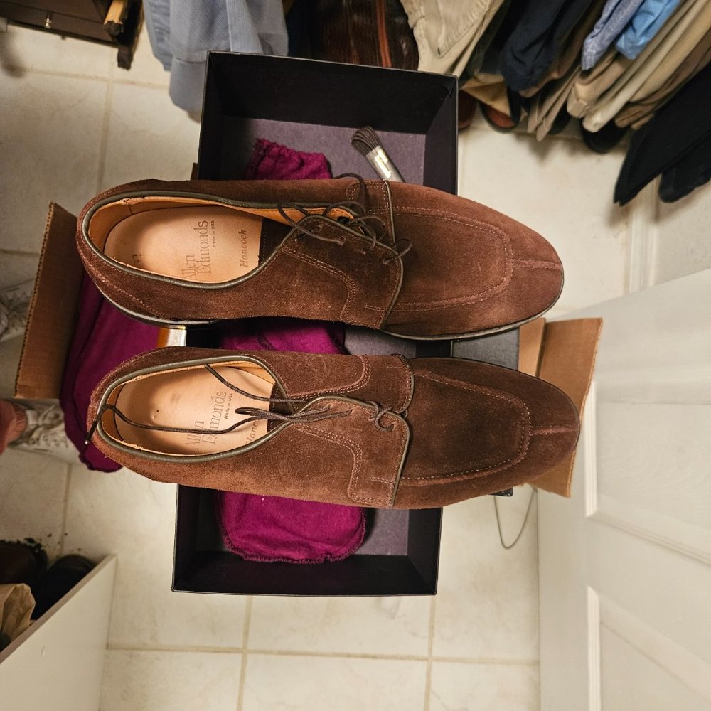 ALLEN EDMONDS,8454 HANCOCKTANS, SIZE 10